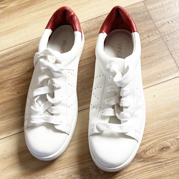 Vince Leather Sneakers - Picture 10 of 11